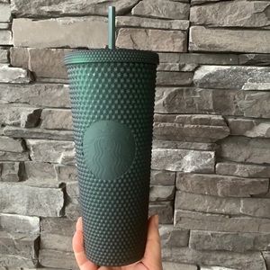 Starbucks Dark Green Studded brand new